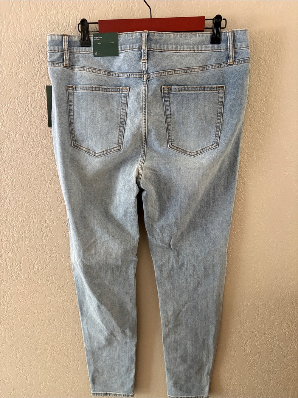 Wild Fable Women's High-Rise Skinny Jeans Size 16 - Picture 3 of 3
